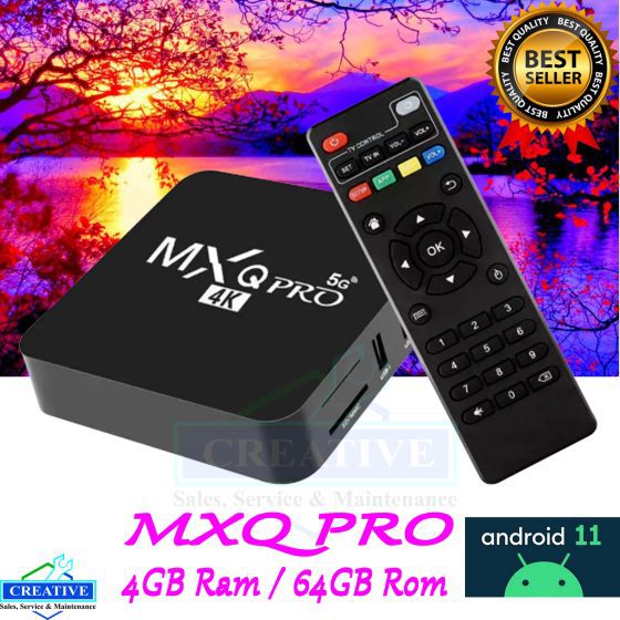 MXG Pro 4k Android Tv Box