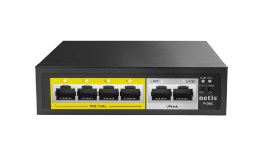 Netis P106C 4-Port POE Switch